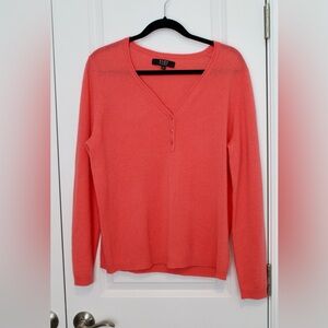 Alex Marie Coral Cashmere Sweater